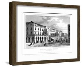 Italian Opera House, Haymarket, Westminster, London, Late 18th - Early 19th Century-null-Framed Giclee Print