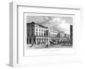 Italian Opera House, Haymarket, Westminster, London, Late 18th - Early 19th Century-null-Framed Giclee Print