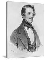 Italian Operatic Composer Donizetti-null-Stretched Canvas