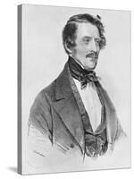 Italian Operatic Composer Donizetti-null-Stretched Canvas