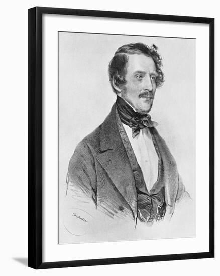 Italian Operatic Composer Donizetti-null-Framed Giclee Print