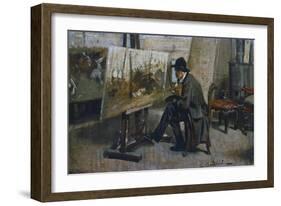 Italian Painter Giovanni Fattori (1825-Florence-Giovanni Boldini-Framed Giclee Print