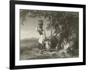 Italian Peasant Girls-Penry Williams-Framed Giclee Print