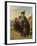 Italian Peasants at Albano-Franz Ludwig Catel-Framed Giclee Print