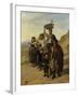 Italian Peasants at Albano-Franz Ludwig Catel-Framed Giclee Print