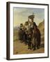 Italian Peasants at Albano-Franz Ludwig Catel-Framed Giclee Print