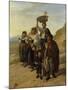 Italian Peasants at Albano-Franz Ludwig Catel-Mounted Giclee Print