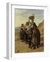 Italian Peasants at Albano-Franz Ludwig Catel-Framed Giclee Print