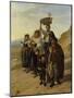 Italian Peasants at Albano-Franz Ludwig Catel-Mounted Giclee Print