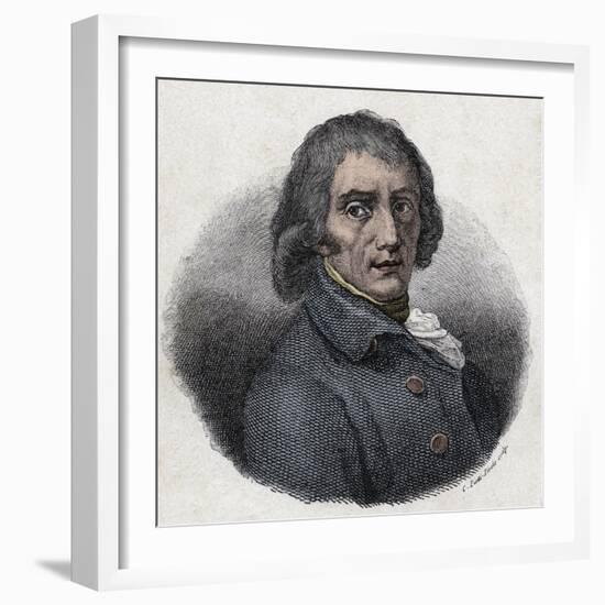 Italian Poet Giuseppe Parini-Stefano Bianchetti-Framed Giclee Print