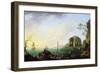 Italian Port Scene (Sunrise)-Thomas Patch-Framed Giclee Print