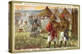 Italian Prisoners of War, First Italo-Ethiopian War, 1895-1896-null-Stretched Canvas
