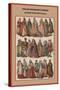 Italian Renaissance Fashion 2nd Half of the XVI Century-Friedrich Hottenroth-Stretched Canvas