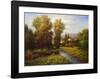 Italian River Bend-Hulsey-Framed Art Print