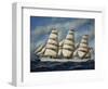 Italian Sailing Ship Maria Teresa, Shipowner Pietro Milesi, 1901-Antonio Jacobsen-Framed Giclee Print