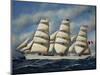 Italian Sailing Ship Maria Teresa, Shipowner Pietro Milesi, 1901-Antonio Jacobsen-Mounted Giclee Print