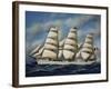 Italian Sailing Ship Maria Teresa, Shipowner Pietro Milesi, 1901-Antonio Jacobsen-Framed Giclee Print