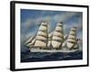 Italian Sailing Ship Maria Teresa, Shipowner Pietro Milesi, 1901-Antonio Jacobsen-Framed Giclee Print