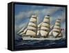 Italian Sailing Ship Maria Teresa, Shipowner Pietro Milesi, 1901-Antonio Jacobsen-Framed Stretched Canvas