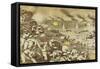 Italian Sailors Fight Back Austrians at Pelagosa Island, 1918, World War I, Croatia-null-Framed Stretched Canvas