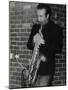 Italian Saxophonist Renato Daiello at the Fairway, Welwyn Garden City, Hertfordshire, 1999-Denis Williams-Mounted Photographic Print