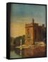 'Italian Scene', c1744-Richard Wilson-Framed Stretched Canvas