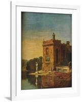 'Italian Scene', c1744-Richard Wilson-Framed Giclee Print