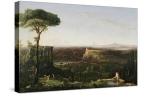 Italian Scene Composition, 1833-Thomas Cole-Stretched Canvas