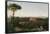 Italian Scene Composition, 1833-Thomas Cole-Framed Stretched Canvas