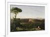 Italian Scene Composition, 1833-Thomas Cole-Framed Giclee Print