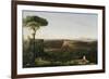 Italian Scene Composition, 1833-Thomas Cole-Framed Giclee Print