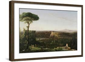 Italian Scene Composition, 1833-Thomas Cole-Framed Giclee Print