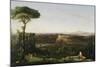 Italian Scene Composition, 1833-Thomas Cole-Mounted Giclee Print