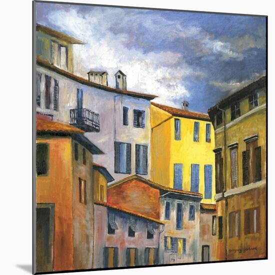 Italian Scene I-Gregory Gorham-Mounted Art Print