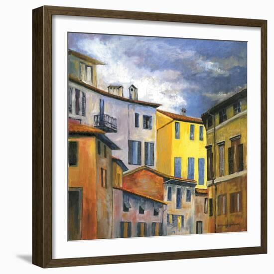 Italian Scene I-Gregory Gorham-Framed Premium Giclee Print