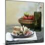 Italian Snack with Hard Cured Sausage, Olives and Cheese-Eising Studio - Food Photo and Video-Mounted Photographic Print