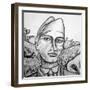 Italian Soldier, 2014-Rob Woods-Framed Giclee Print