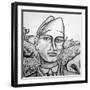 Italian Soldier, 2014-Rob Woods-Framed Giclee Print