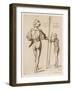 Italian Soldiers from the 16th Century-Raphael Jacquemin-Framed Giclee Print