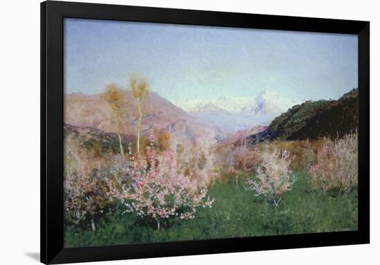 Italian Spring Landscape, 1890-Isaak Iljitsch Lewitan-Framed Giclee Print