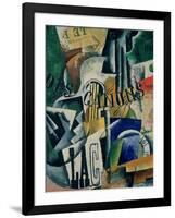 Italian Still Life, 1914-Liubov Sergeevna Popova-Framed Giclee Print