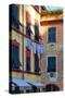 Italian Street Still, Portofino, Liguria, Italy-George Oze-Stretched Canvas