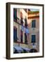 Italian Street Still, Portofino, Liguria, Italy-George Oze-Framed Photographic Print