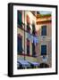 Italian Street Still, Portofino, Liguria, Italy-George Oze-Framed Photographic Print