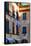Italian Street Still, Portofino, Liguria, Italy-George Oze-Framed Stretched Canvas