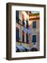 Italian Street Still, Portofino, Liguria, Italy-George Oze-Framed Photographic Print