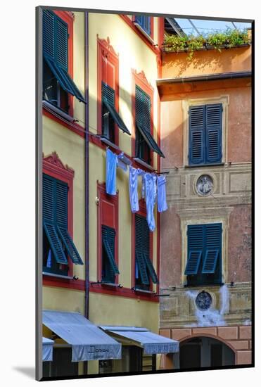 Italian Street Still, Portofino, Liguria, Italy-George Oze-Mounted Photographic Print