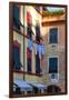 Italian Street Still, Portofino, Liguria, Italy-George Oze-Framed Photographic Print