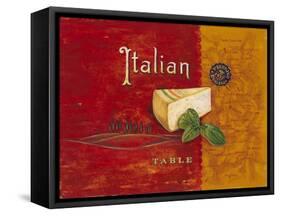 Italian Table-Angela Staehling-Framed Stretched Canvas