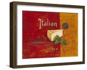 Italian Table-Angela Staehling-Framed Art Print